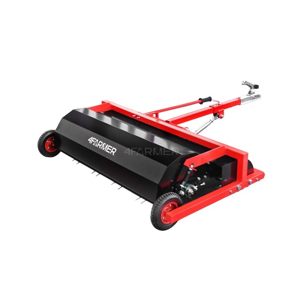 Scarifier - an aerator with a tractor drive