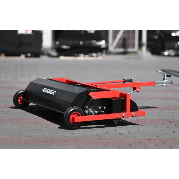 Scarifier - an aerator with a tractor drive