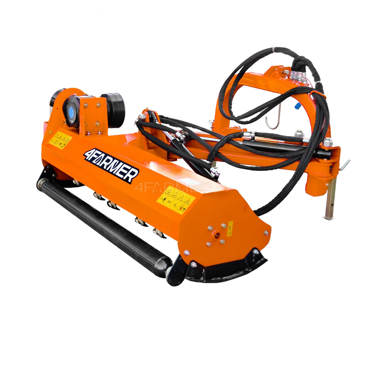 Trituradora de martillos trasera AGL 145 4FARMER - naranja