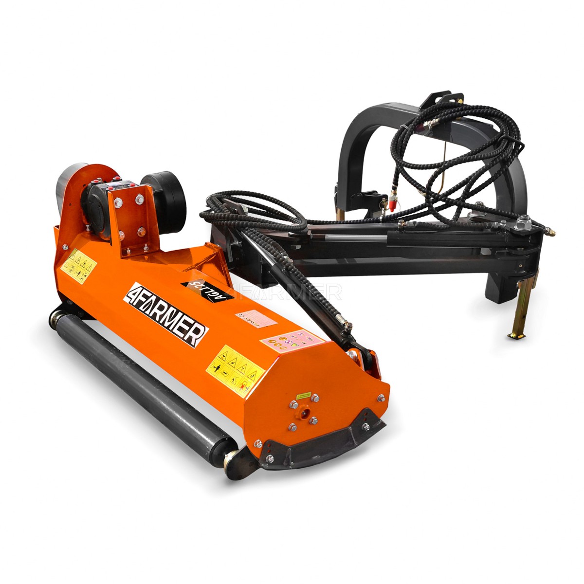 AGL 125 4FARMER rear-side flail mower - orange