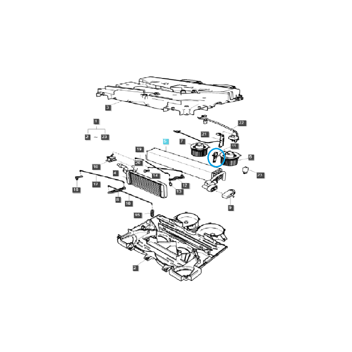 Resistencia XR / Tractor TRG865 LS / 40305588