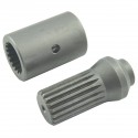 Cost of delivery: Eje / 18T / conector eje Ø25/65 mm / Kubota L3010 / L3600 / L4200 / M6040 / M7040 / M8200