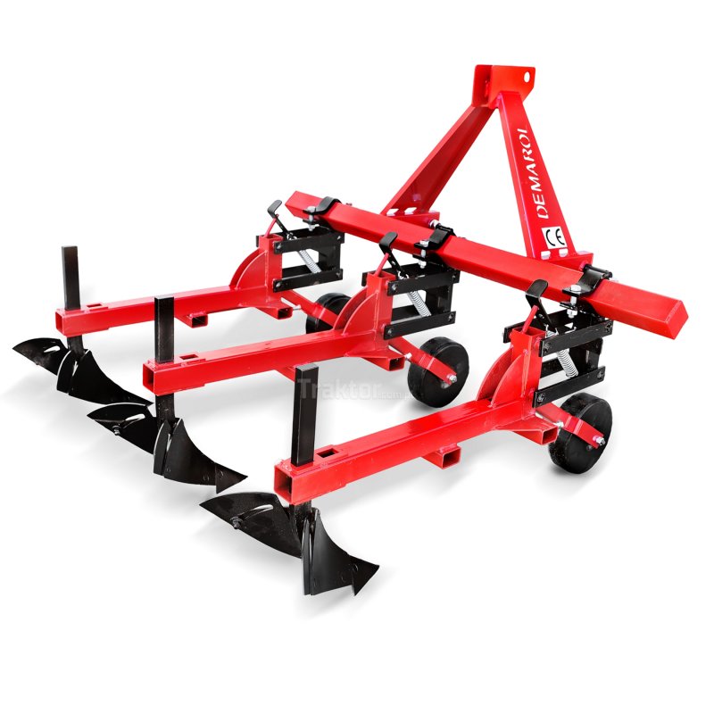 jinetes - Montadora de patatas Demarol de 3 secciones y dos hileras