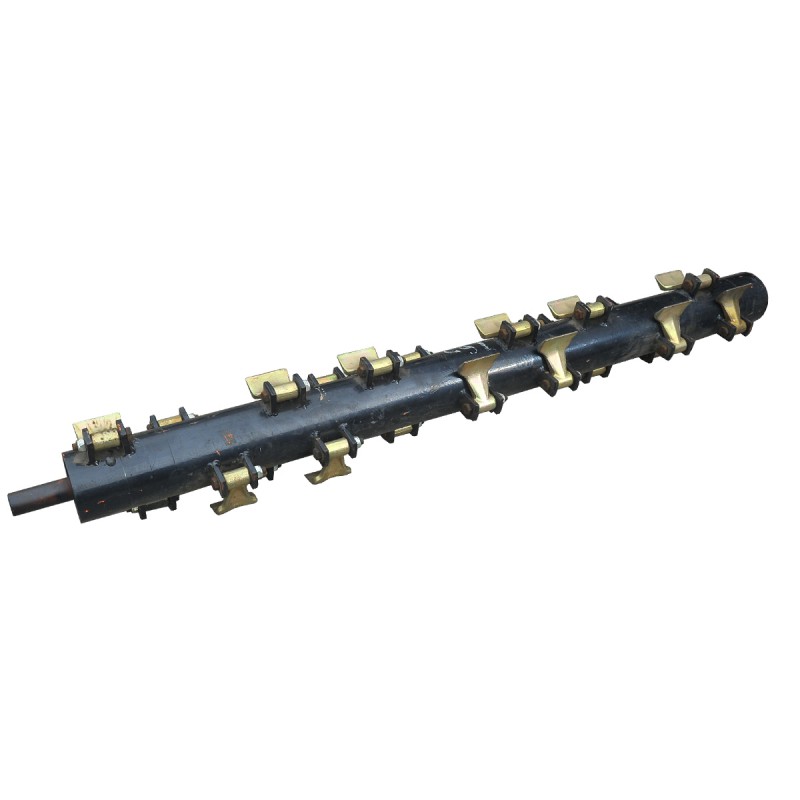 batteurs - Arbre pour faucheuse à fléaux / 1650 mm / Ø128 mm / 4FARMER