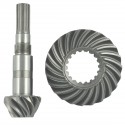 Cost of delivery: Crown wheel 18T / 23T / 108 mm + pinion shaft 9T / 14T / 158 mm / Kubota GL23 / L2800 / L2808 / L2900 / L3300 / L3408