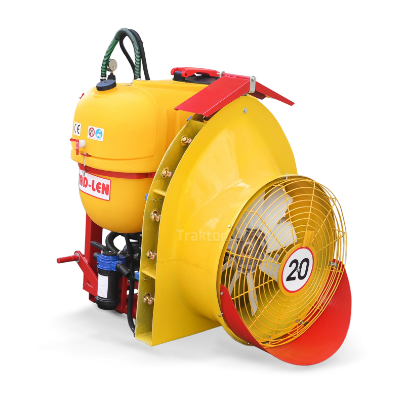 sprühgeräte - Obstgartenspritze TL200S-PS60 200L mit Tropfenaufsatz (italienische Messingköpfe) Tad-Len