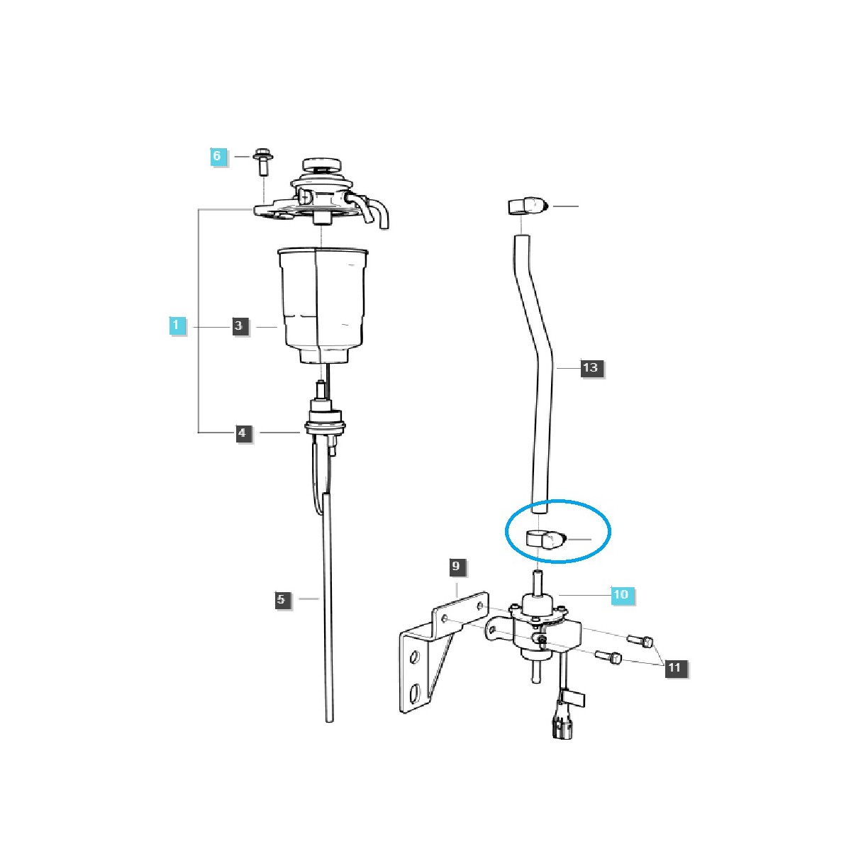 Klemme / LS-Traktor / TRG970 / 40012008