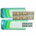 Cost of delivery: Autocollants Hinomoto NX200