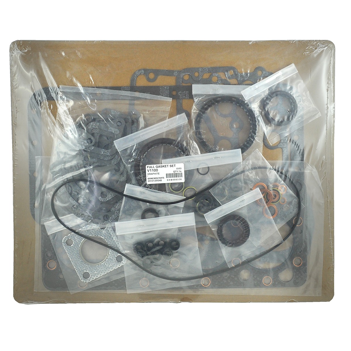 Engine gaskets / Kubota V1100 / GRAPHITE