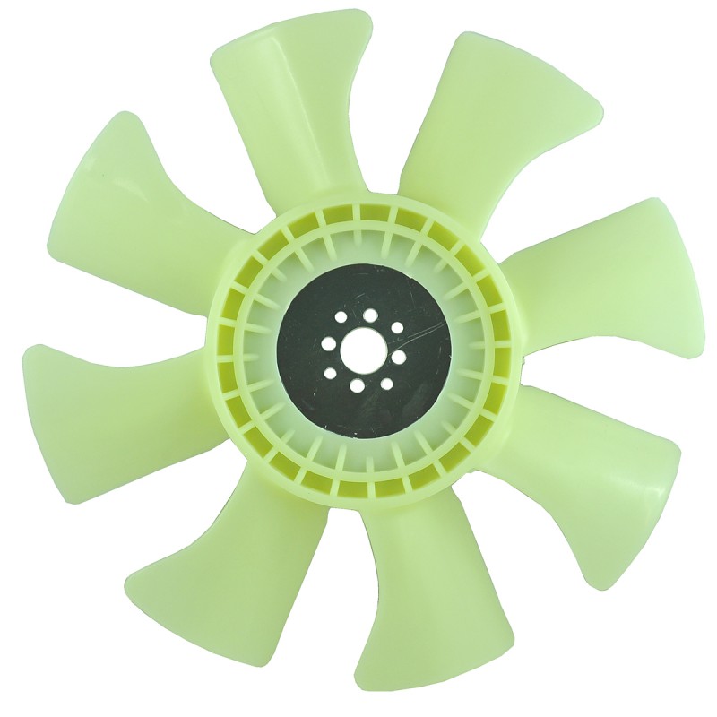 fanoušci - Ventilátor chladiče / Ø410 mm / Kubota D1803 / V2203-M / V2403 / V2607 / V3307