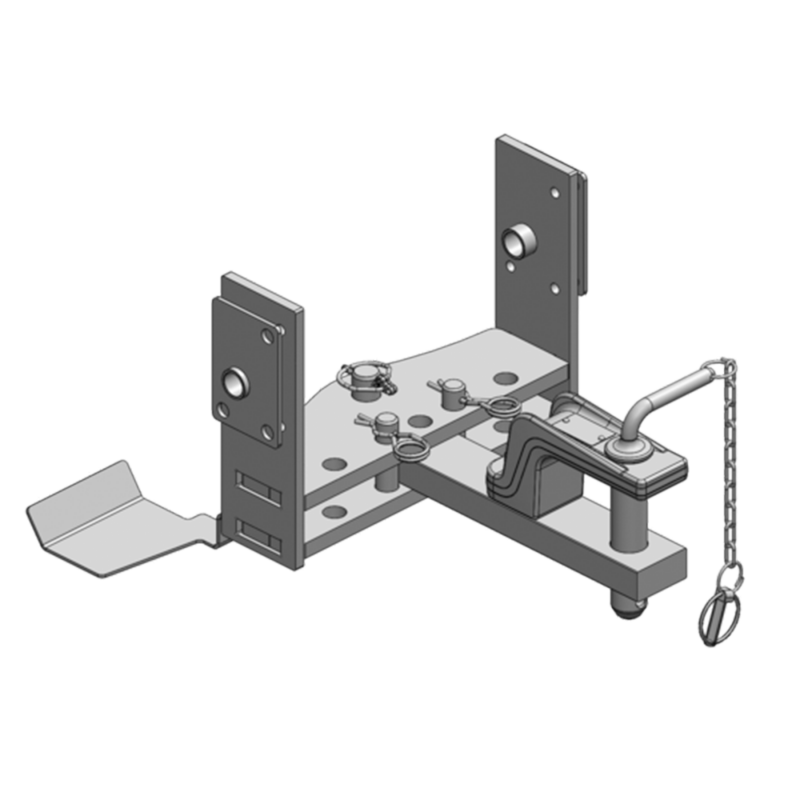 manos - Barra de tiro para enganche superior para LS MT1 Scharmueller