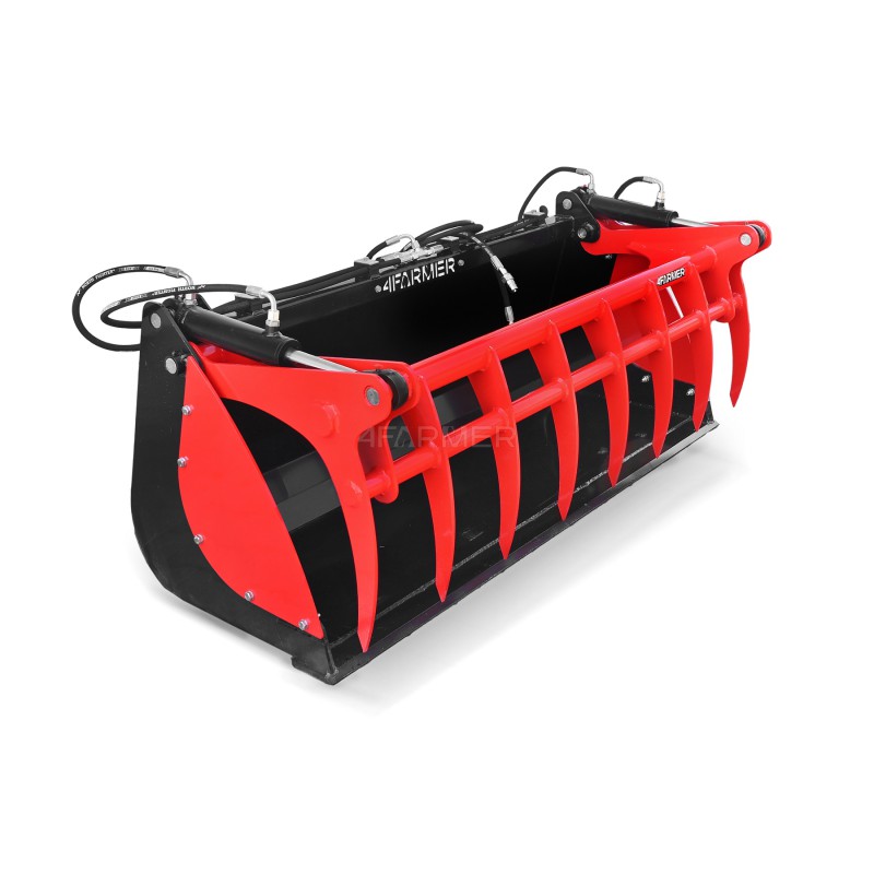 skrzynie transportowe - Crocodile spoon 150 cm 4FARMER EURO mounting