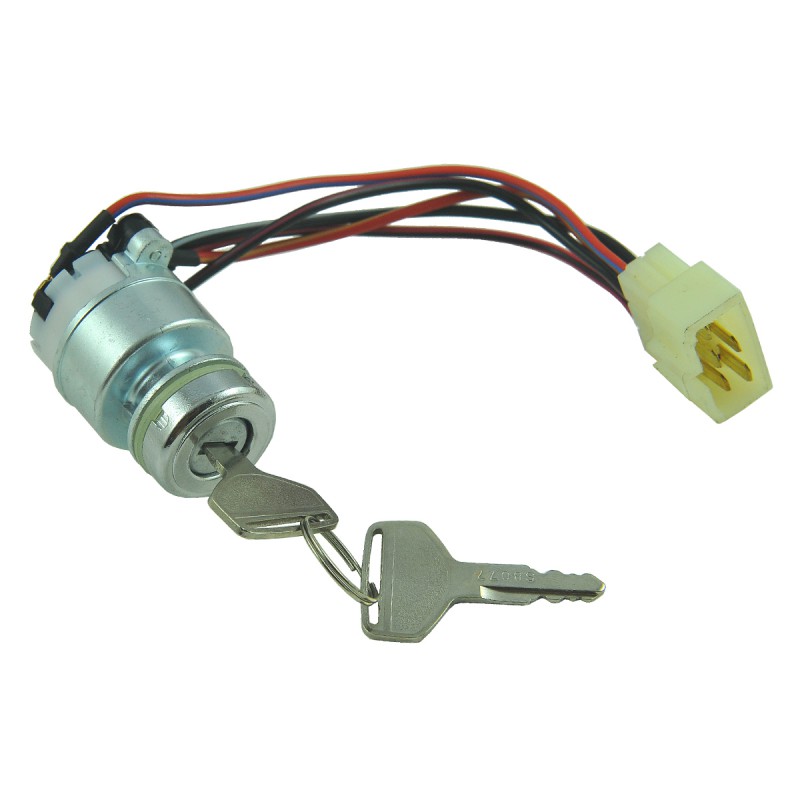 encendidos y llaves - Interruptor de encendido / Kubota M105 / M126 / M5700 / M5970 / M6800 / M6950 / M7580 / M7950