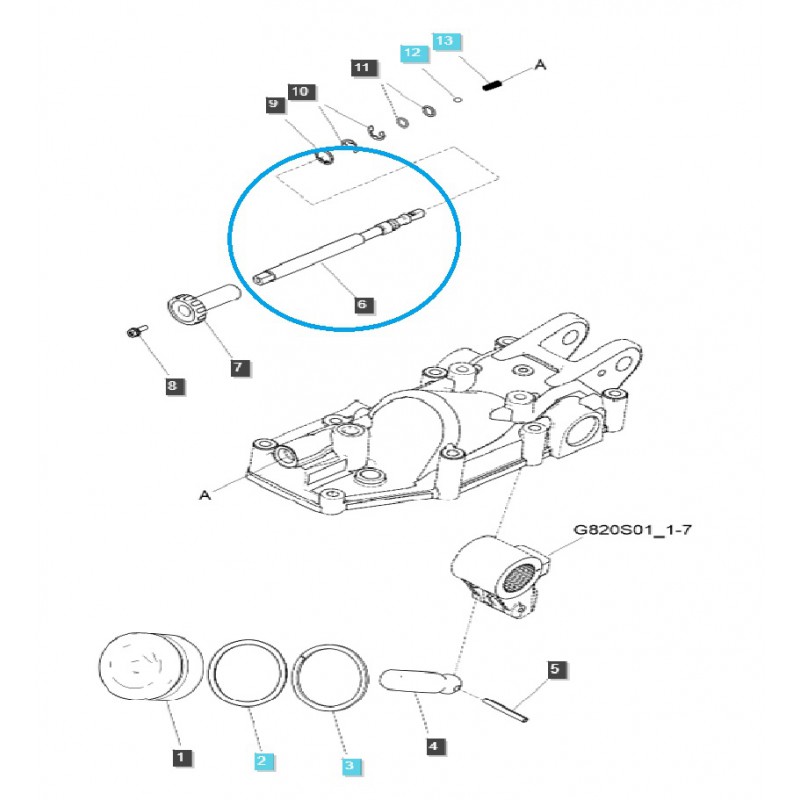 autres système hydraulique - Régulateur de débit de fluide hydraulique TRG820 / Tracteur LS / N° 40194609