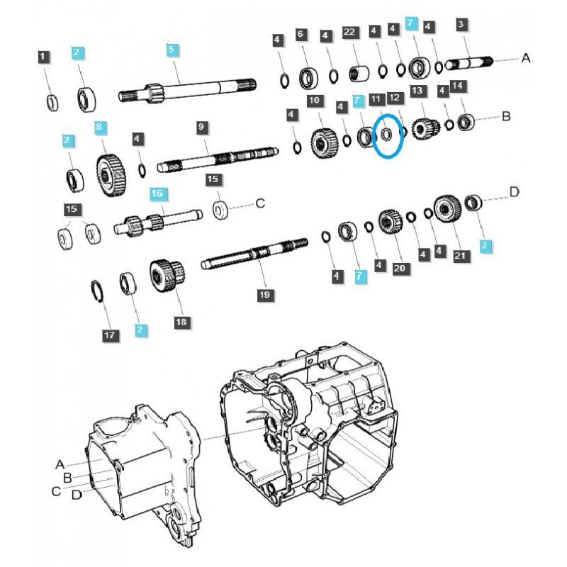 pads - Spacer / TRG281 / LS Tractor / 40292203