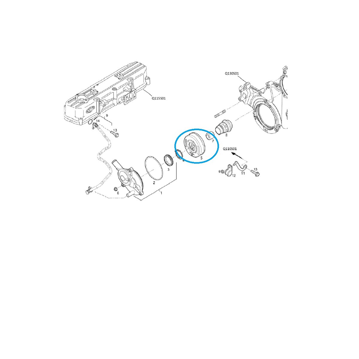 Odvzdušňovací filtr motoru IVC / LS Tractor / č. 40344688