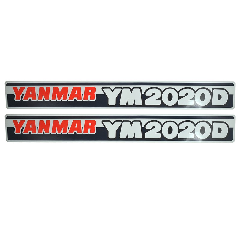 autocollants - Autocollants Yanmar YM2020D