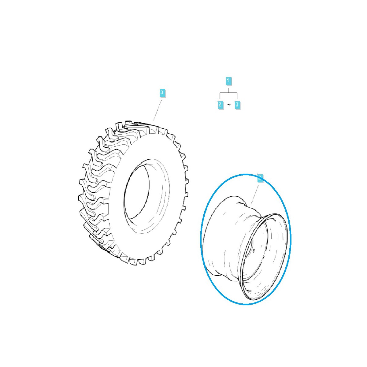 Felga W7x10_LWI / TRG490 / LS Tractor / 40449675