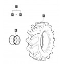 Cost of delivery: Complete wheel 320/65-16.5 / TRG490 LS Tractor / 40439555