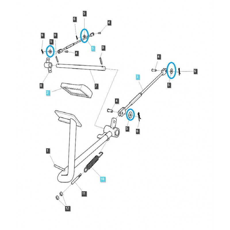 polster - Unterlegscheibe / LS Traktor / S365102613 / 40028198