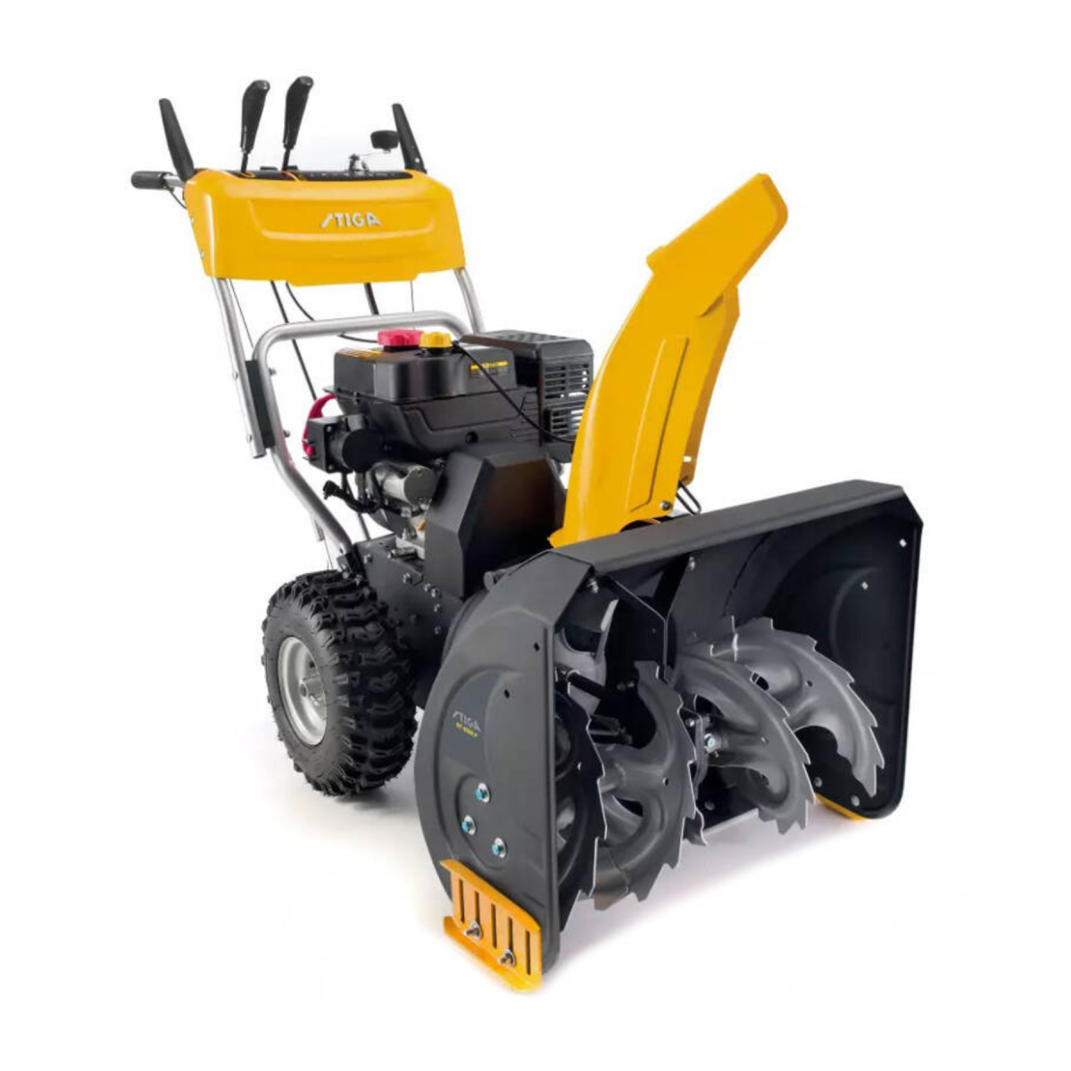 Pelle à Neige Sans Fil STIGA ST 300e - 48V, Déneigement Jusqu'à 15 Cm, Manche Télescopique