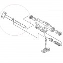 Wałek zamiany biegów, Kubota, B2140, 6C526-18215