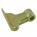 Flail, hammer blade, flail hammer for flail mower, 800 g, 16 mm