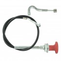 Cost of delivery: Extinguishing cable 540 mm - Iseki TL