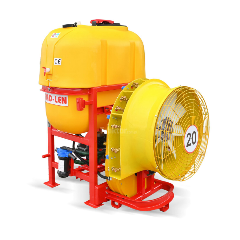 postřikovače - TL400S-PSM100 400L sadový postřikovač (italské mosazné hlavy) Tad-Len