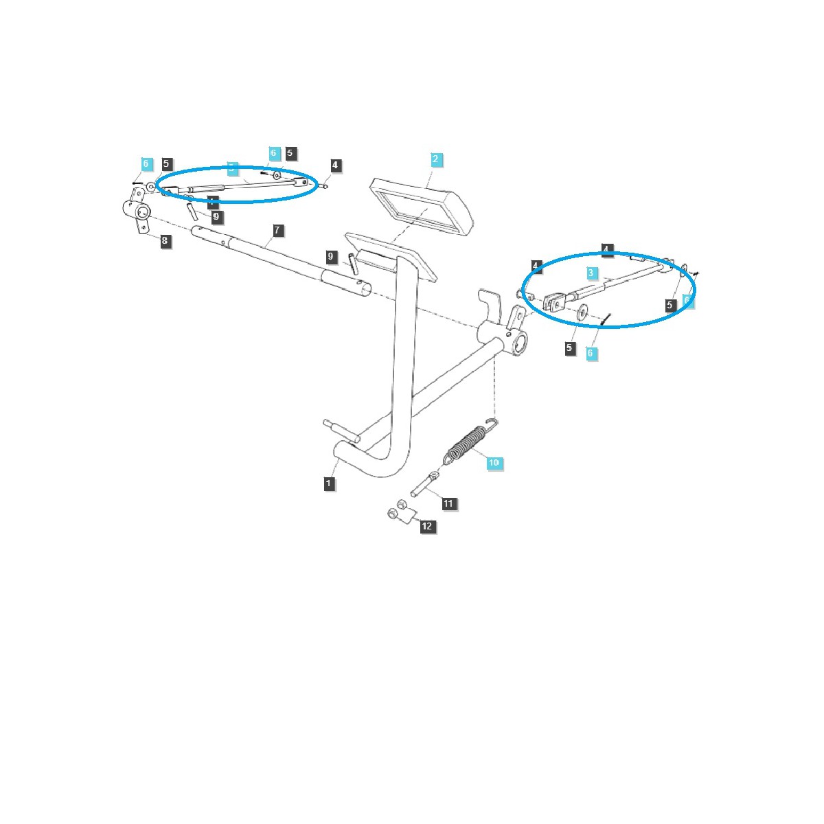 copy of Brake cable 377 mm