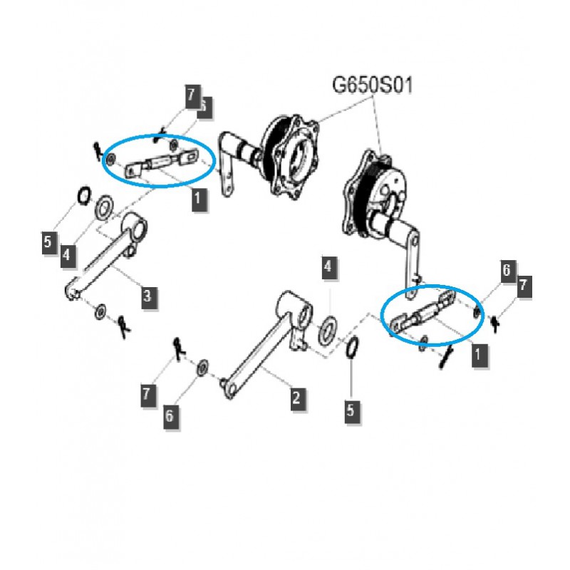 bremskabel - Bremsseil / G670 / LS Traktor / Nr. 40293208
