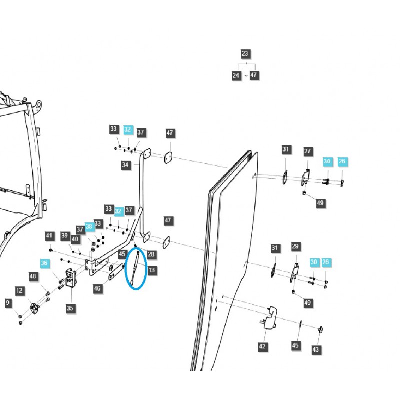 díly pro ls - Plynová láhev / TRG862 / LS Traktor / čís