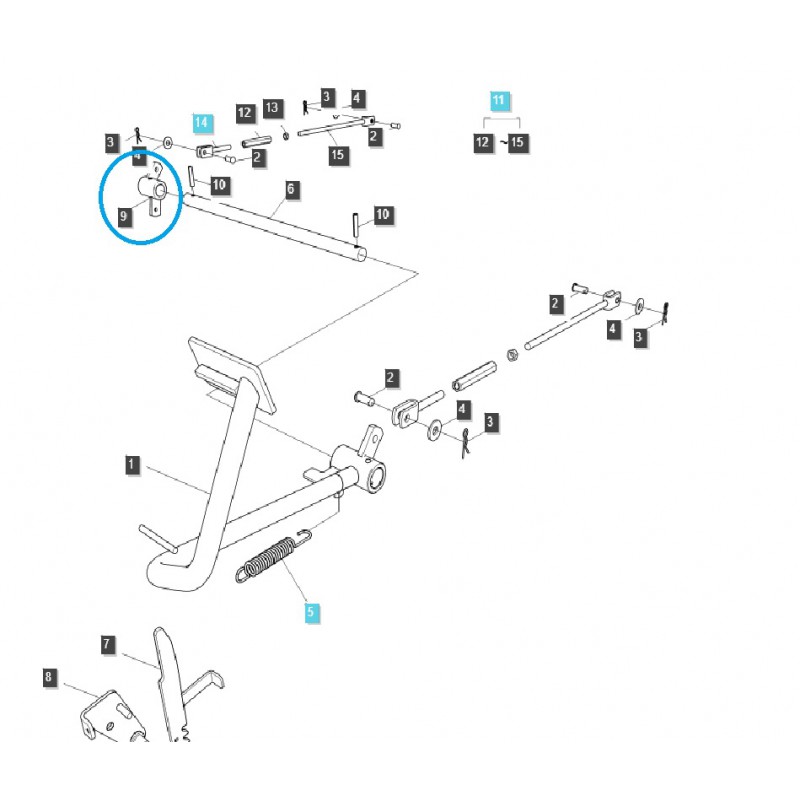 others braking system - Brake Arm / TRG670 / LS Tractor / No. 40194865
