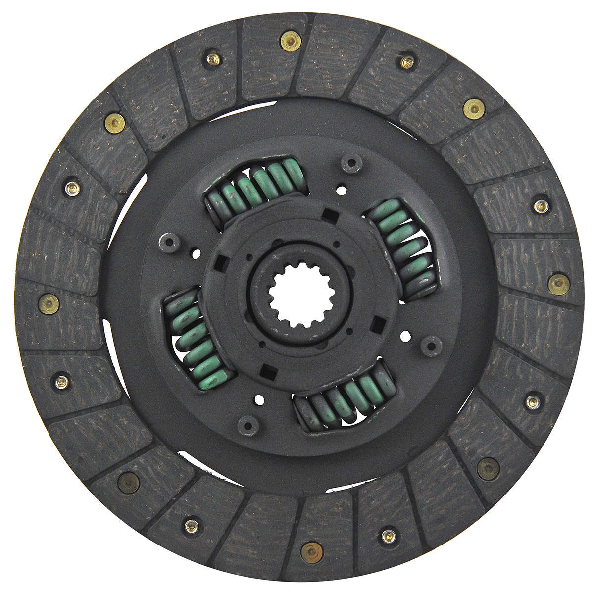 Disco de embrague / 8 1/2" / 215 mm / 13 dientes / Hinomoto E21 / E23 / E25 / Yanmar YM2200 / YM2420 / YM2500 / YM2610 / YM2620