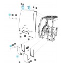 Cost of delivery: Bracket - Rear window mount TRG862 / LS Tractor / 40012644