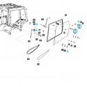 Cost of delivery: Fahrerhaus-Heckfensterscharnier / TRG862 / LS MT1.25 / G862 / 40260604