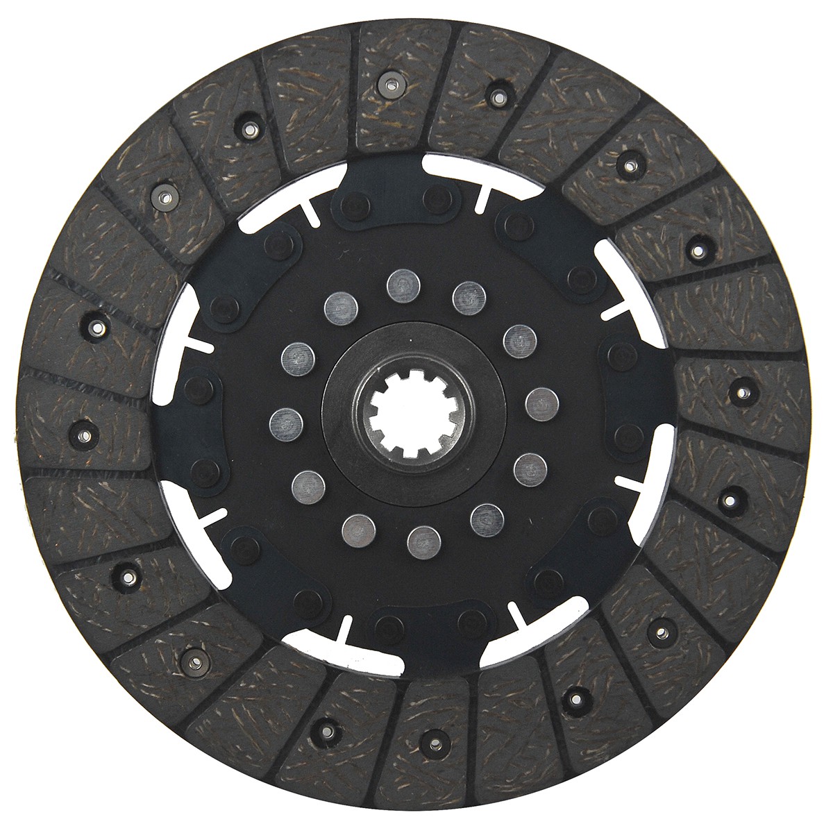 Spojková lamela / 10T / 212 mm / Shibaura SD1603 / SD1643 / SD1803 / SD1840 / SD1843 / SD2003 / SD2043 / SD2200 / SD2203