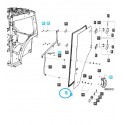 Cost of delivery: Cab door seal / TRG862 / LS Tractor 40312445