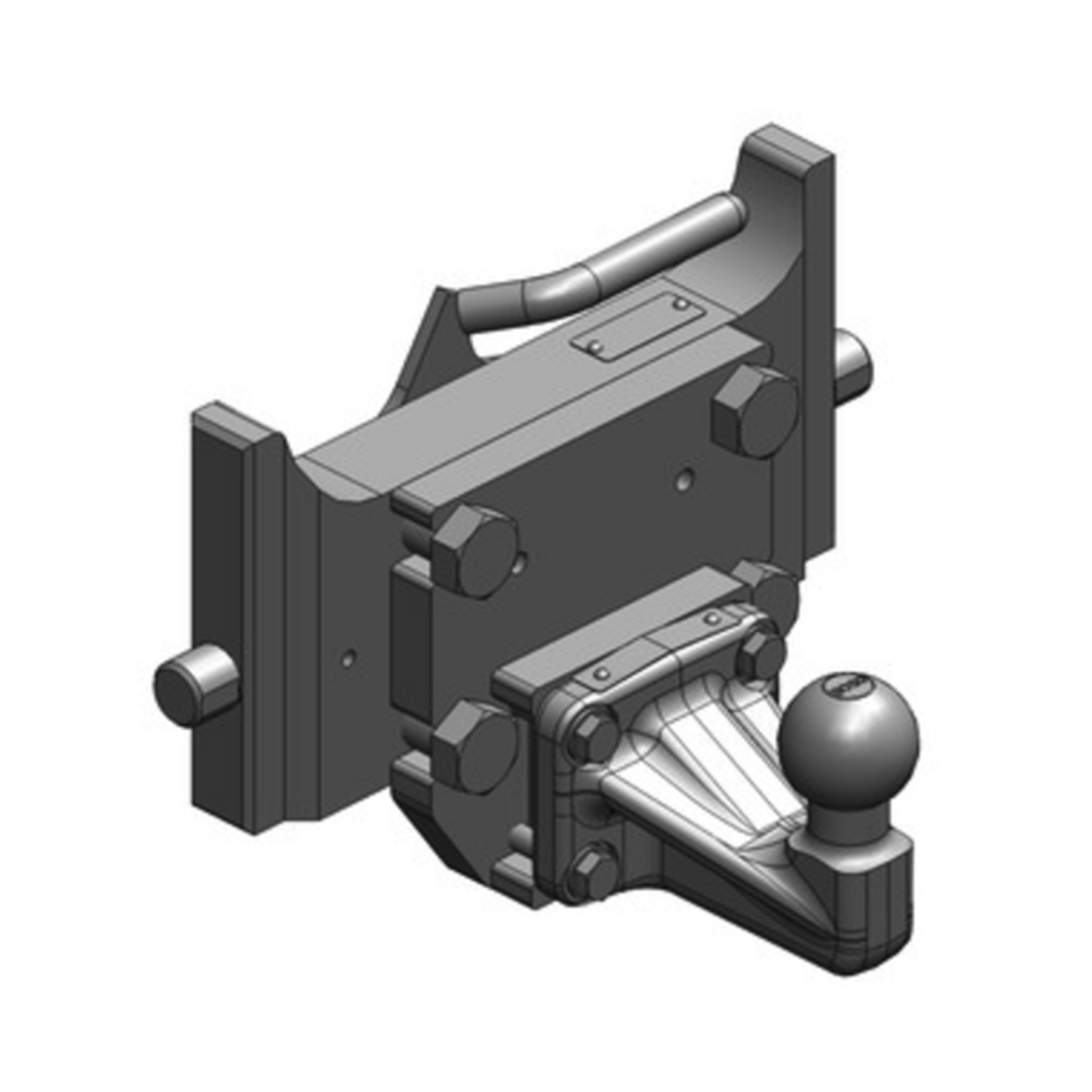 Boule d'attelage K50 pour LS XU6168 Scharmueller