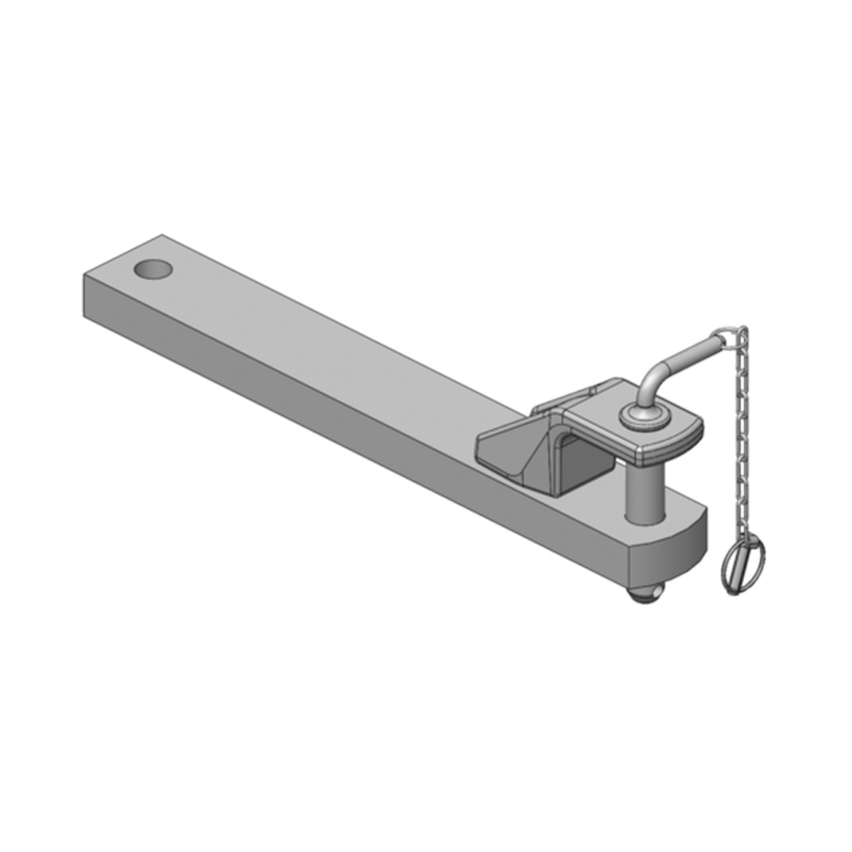 Barra de tiro para enganche superior para LS XU6168 Scharmueller