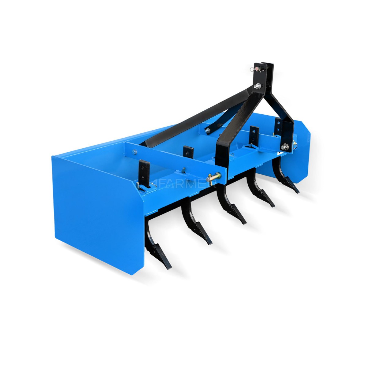 Grader, leveler for tractor 5BS 153 cm 4FARMER (blue)