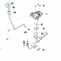 Cost of delivery: Tornillo del tubo de lubricación de aceite del turbocompresor Q0730001 / Tractor LS / 40012785