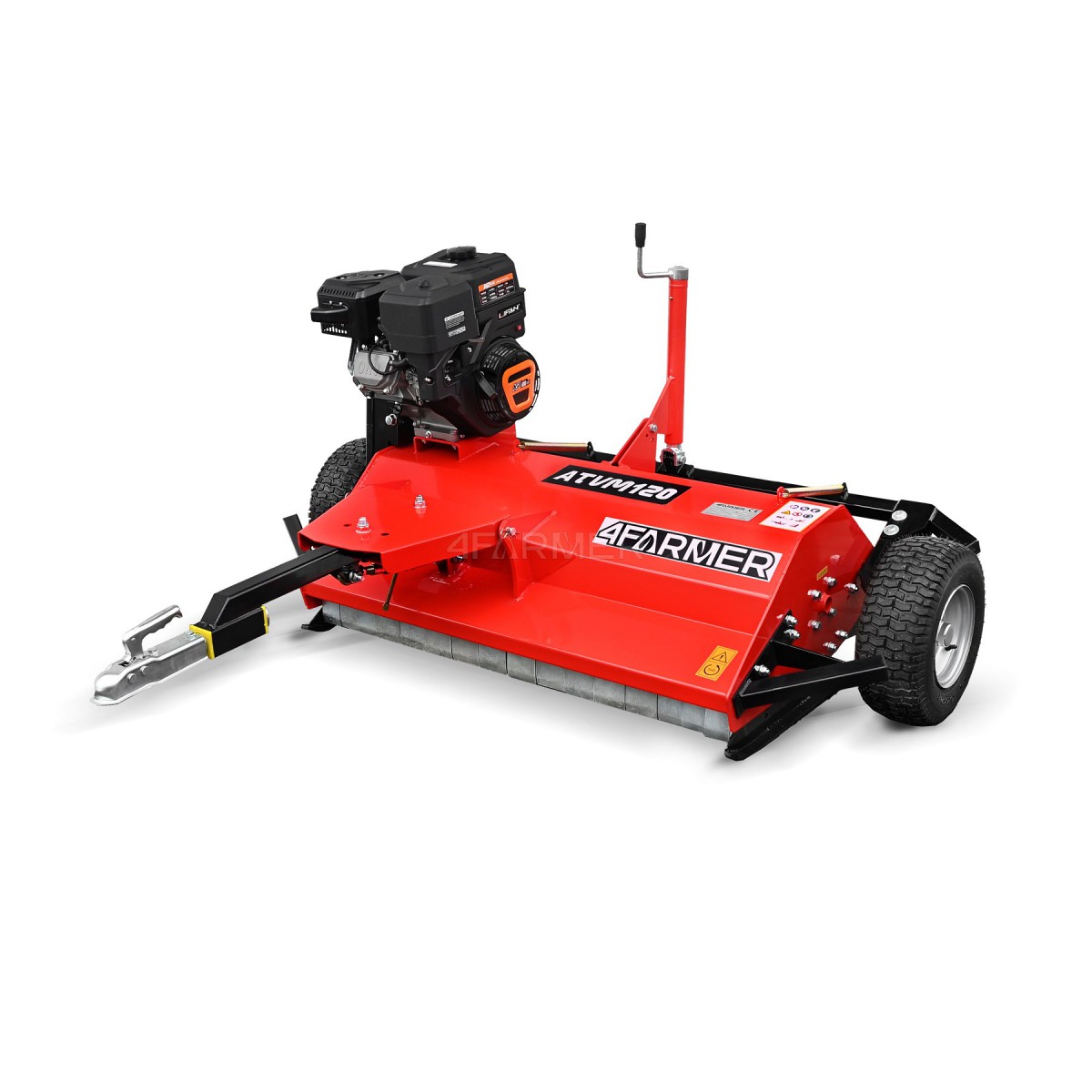 ATVM 120 flail mower, LIFAN 4FARMER engine