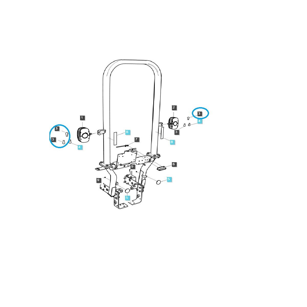 diely pre ls - Žiarovka 12V 21W / TRG760 / A1760017 / Ls Traktor 40007207