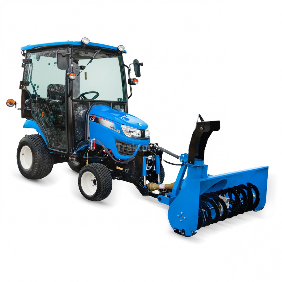 ls mt125 - Traktor LS MT1.25 4x4 - 24,7 HP / TRÁVNÍK / KABINA + sněhová fréza 4FARMER