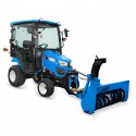 Cost of delivery: Tracteur LS MT1.25 4x4 - 24,7 HP / TURF / CAB + Souffleuse à neige rotative 4FARMER