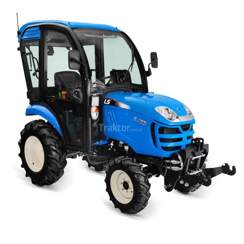 ls xj25 - LS Traktor XJ25 MEC 4x4 - 24,4 HP / KABÍNA + predný záves 4FARMER