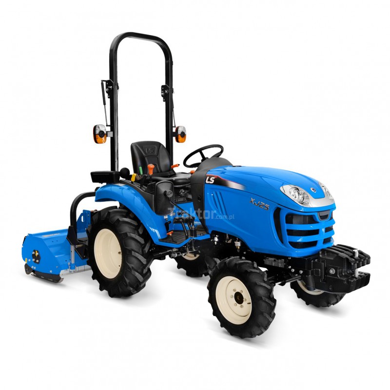 ls xj25 - LS Tractor XJ25 MEC 4x4 - 24,4 HP + cepová kosačka EFGC 125D 4FARMER