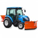 Cost of delivery: LS Tractor MT3.40 HST 4x4 - 40 KM / CAB / IND + 200 cm arrow plow, hydraulic 4FARMER + 200L Strumyk sand spreader