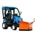 Cost of delivery: LS Traktor MT1,25 4x4 - 24,7 HP / CAB / IND + Vario šípový snežný pluh 150 cm, hydraulický (TUZ) 4FARMER